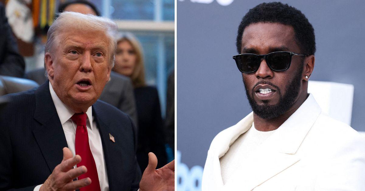 Photo of Donald Trump and Sean 'Diddy' Combs
