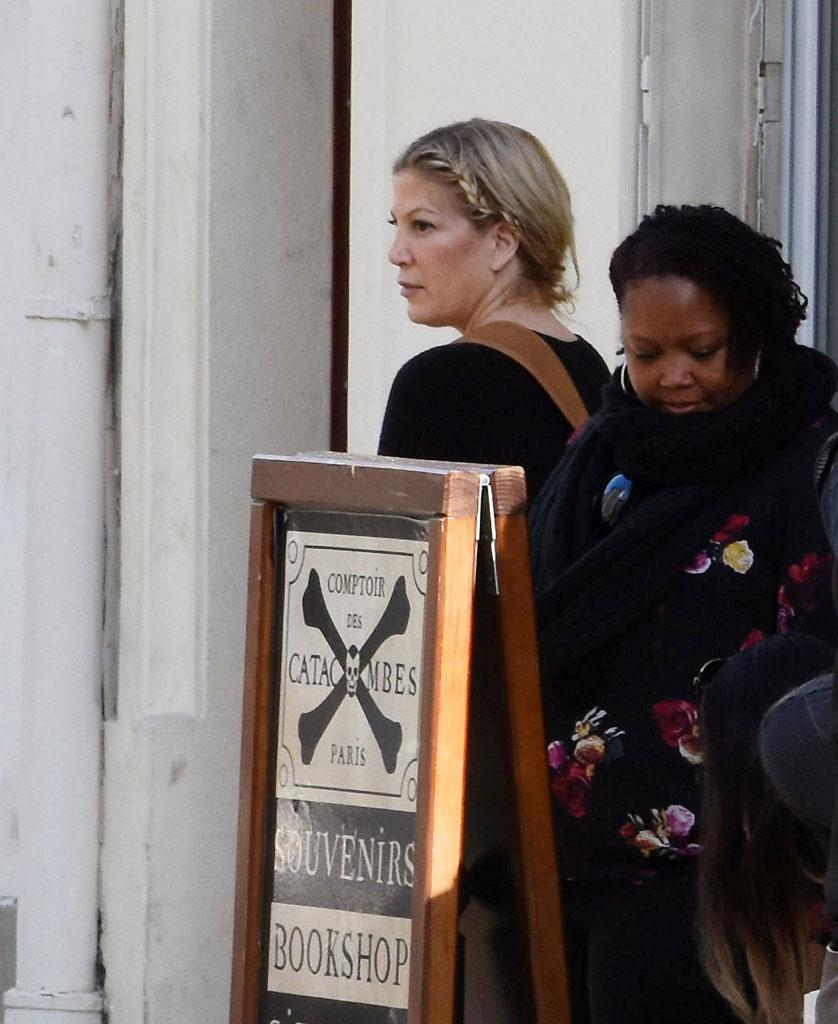 Tori Spelling Stranded Paris After Hospitalization