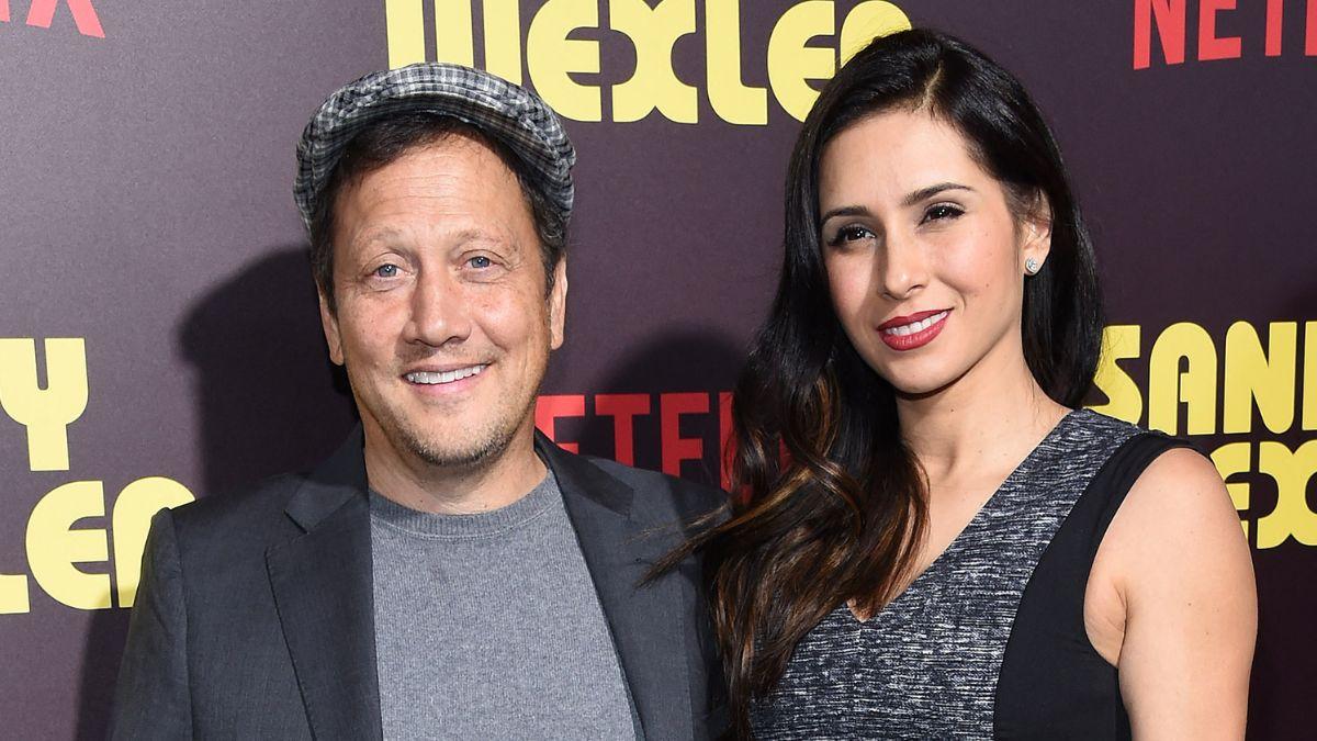 picture of Rob Schneider and wife Patricia