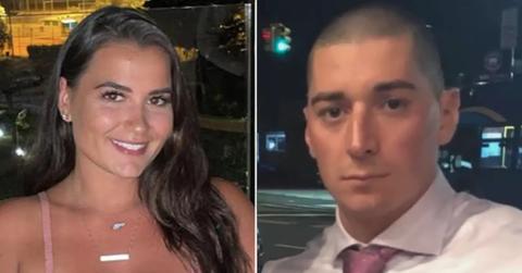 Composite picture of Sabrina Krasniqi and Pajtim Krasniqi.