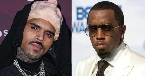 Composite photo of Chris Brown and Sean 'Diddy' Combs