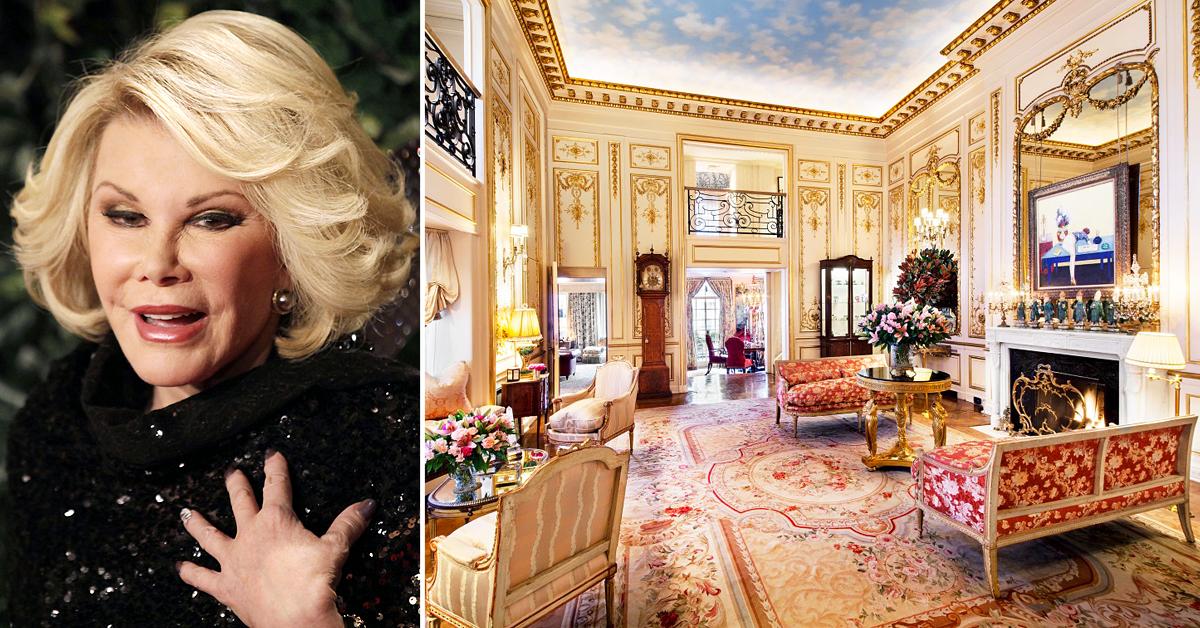 joan rivers upper east side manhattan penthouse for sale  million r