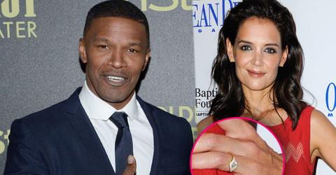 Katie Holmes Engagement Ring Jamie Foxx Photos