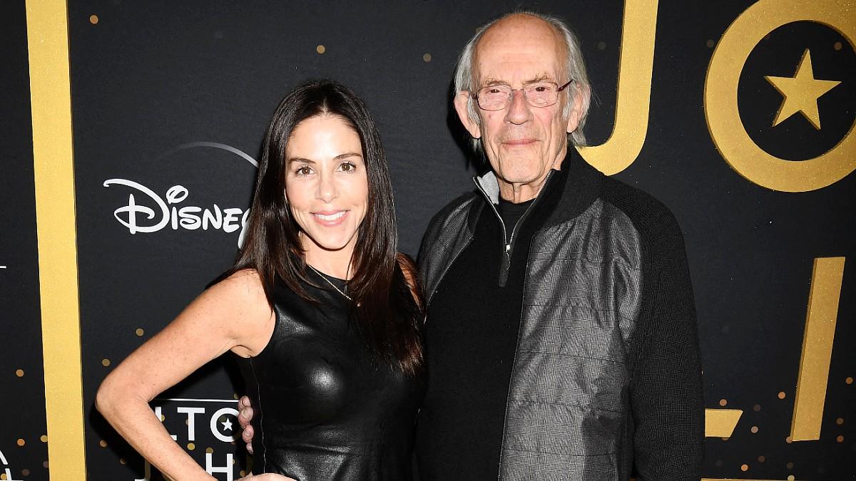 Photo of Christopher Lloyd and Lisa Loiacono