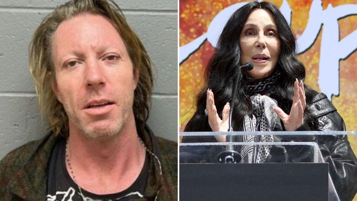 Composite photo of Elijah Blue Allman and Cher