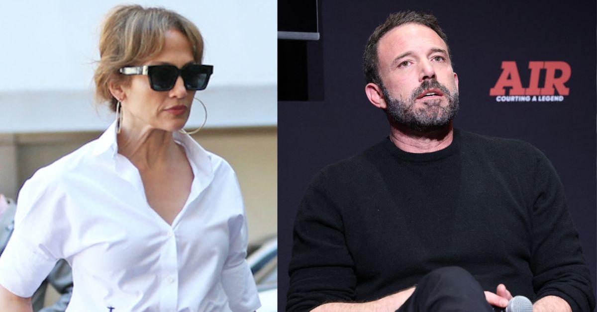 Fans spotted J.Lo and Affleck at their children's Los Angeles school during a play starring Emme and Fin.
