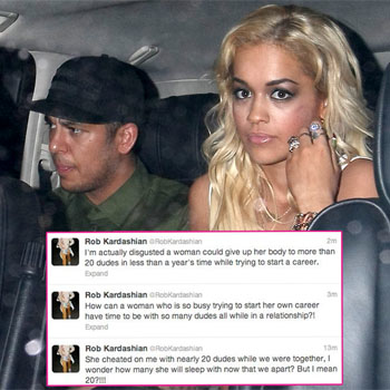 Rita Ora 'Forgot' She Dated Rob Kardashian