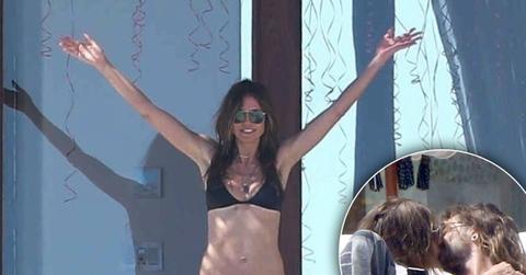 Heidi Klum Kiss PDA Boyfriend
