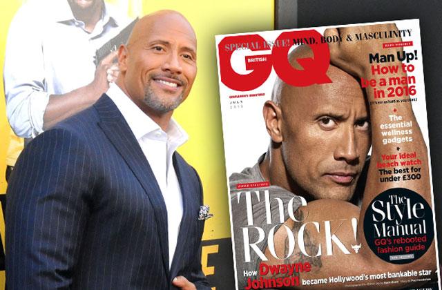 The Rock for president 2020, British GQ