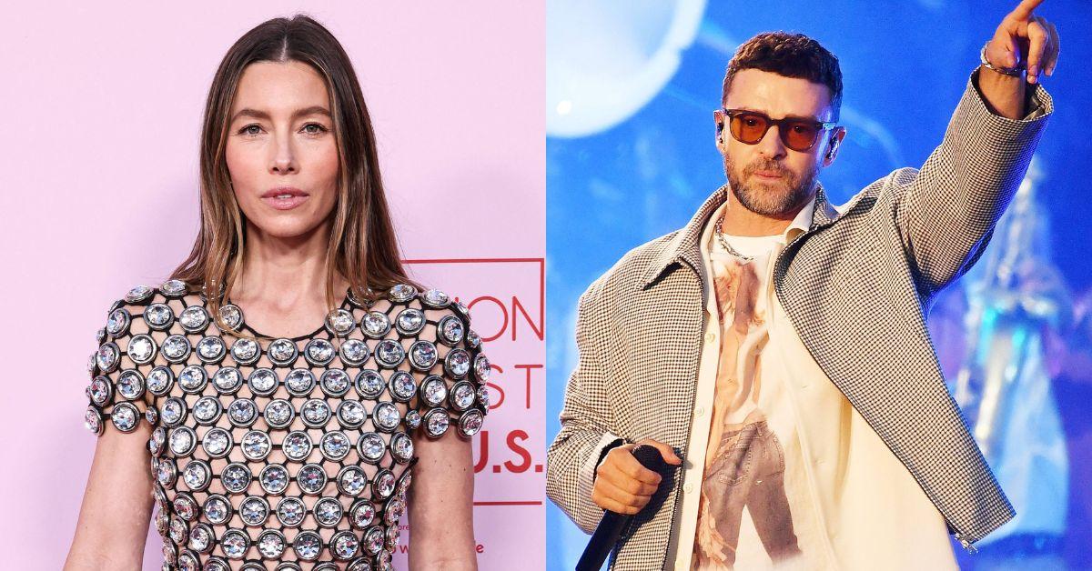 Photo of Jessica Biel and Justin Timberlake