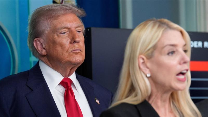 Donald Trump reportedly made the decision to remove Pam Bondi as U.S. Attorney General.