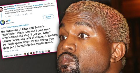 Kanye West Fell Asleep 20 Minutes The Cher Show