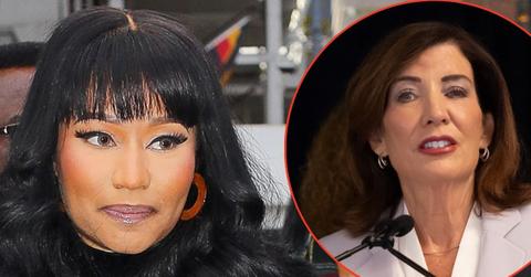 picture of Nicki Minaj and Kathy Hochul