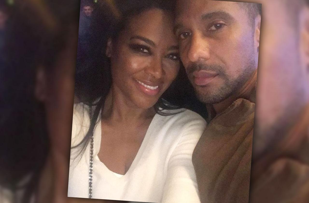 //kenya moore husband tax bills secret wedding pp