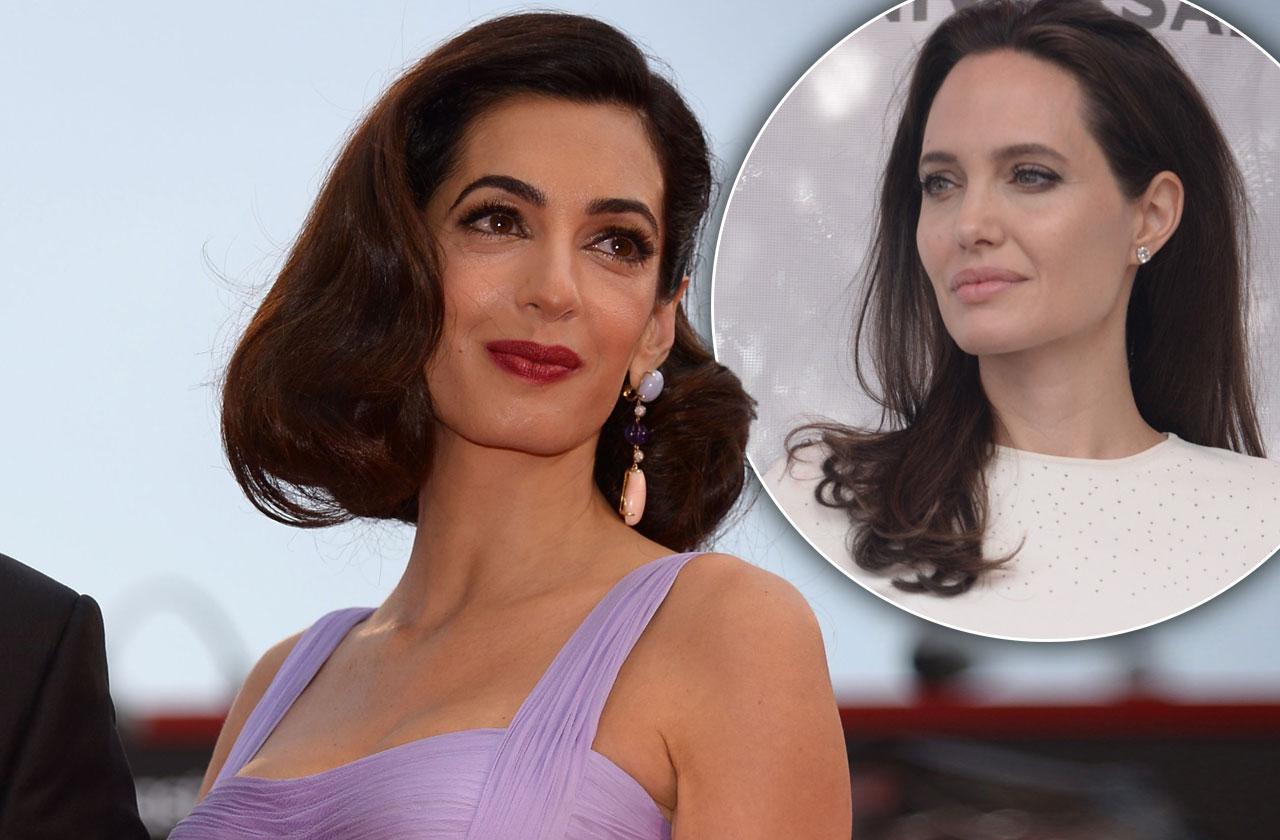 Amal Clooney Snubs Angelina Jolie’s Olive Branch