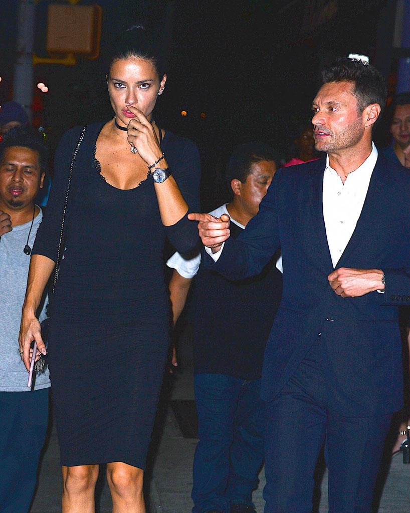 Ryan Seacrest & Adriana Lima Caught Getting Cozy Amid Dating Rumors