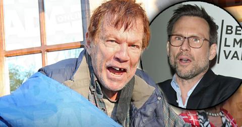 Christian Slater Dad Destitute