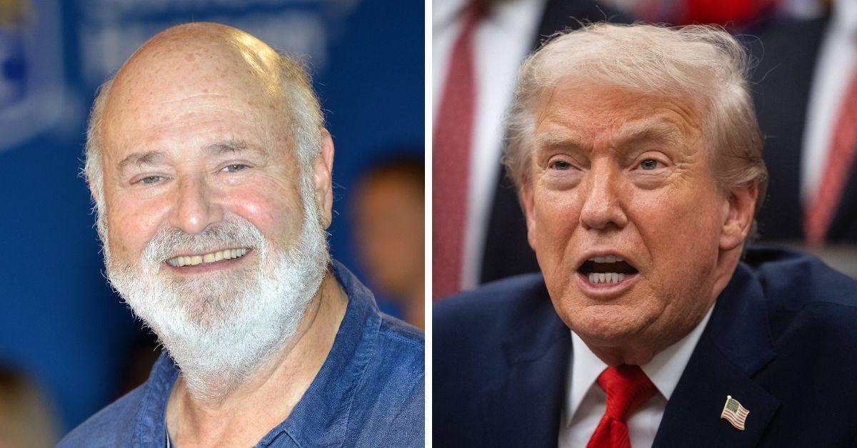 Photo of Rob Reiner, Donald Trump