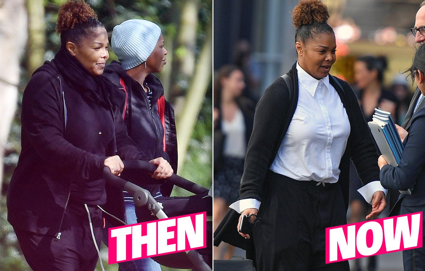 //janet jackson weight loss post baby body pics