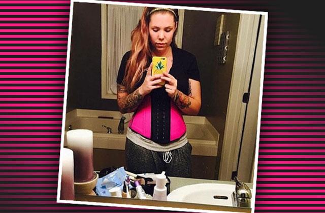 //kailyn lowry waist trainer post surgery pp