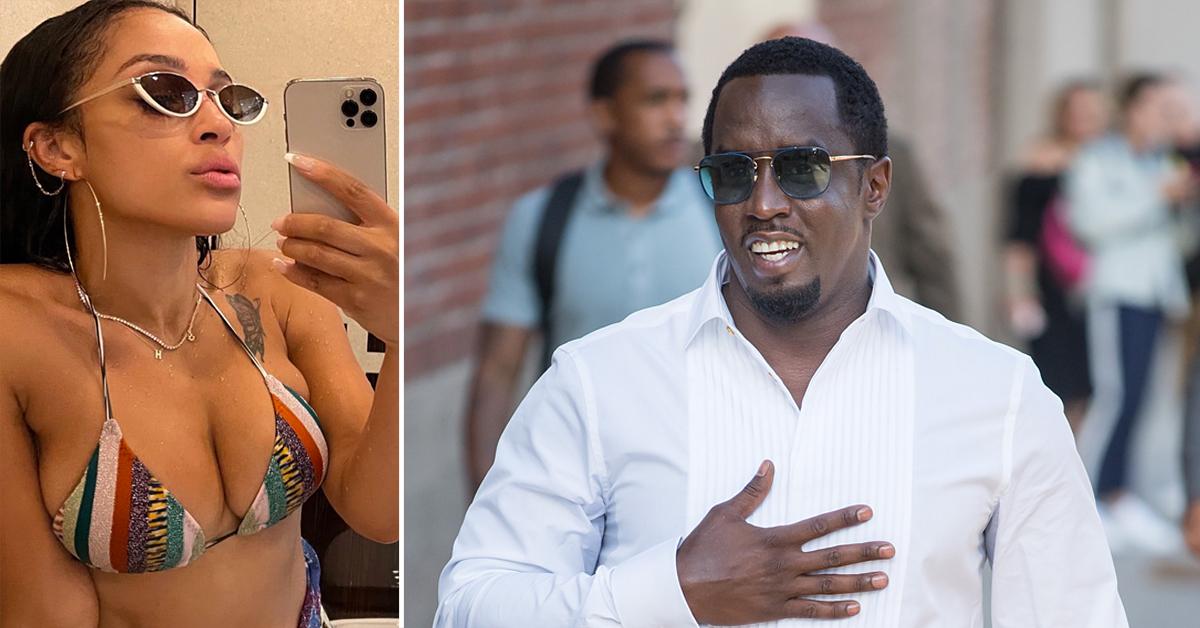 Diddy's New Girlfriend Joie Chavis Shows Off Incredible Figure In Bikini