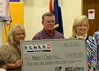 //mark hill lotto winner