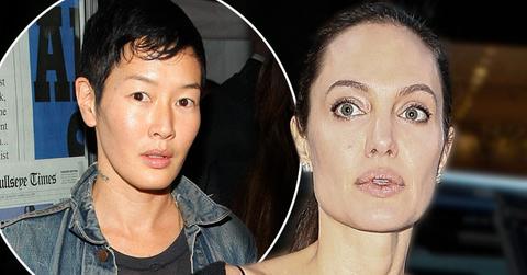 //Angelina Jolie Brad Pitt Lesbian Lover