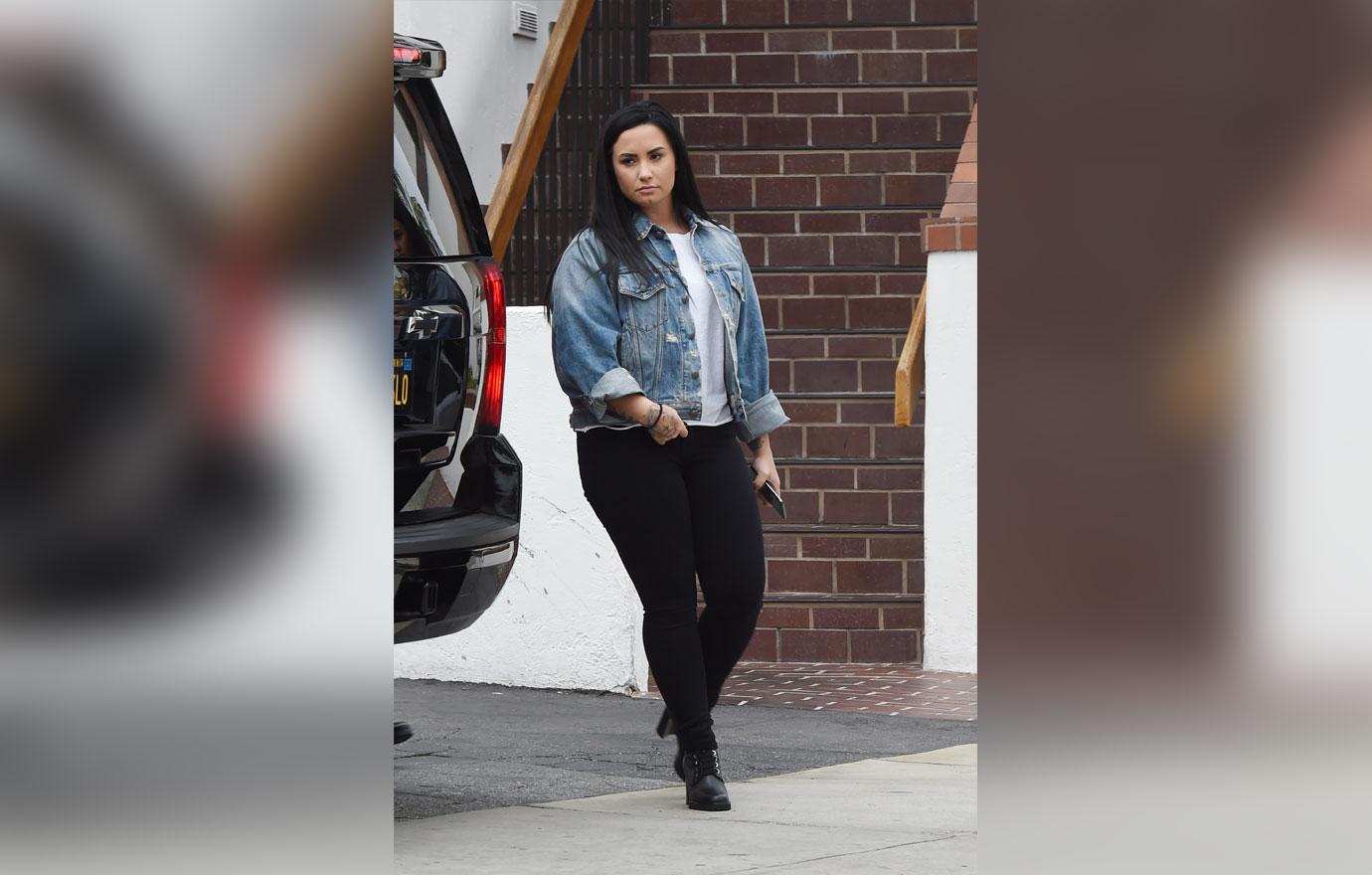 Demi Lovato Works Out After Exiting Drug Addiction Rehab Program