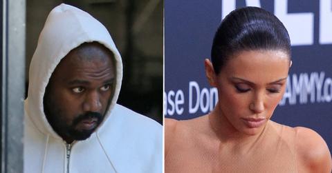 kanye west hides demon face bianca censori grammys stunt backlash pp
