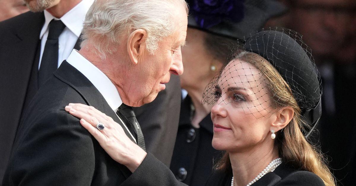 Photo of King Charles and Kate Middleton