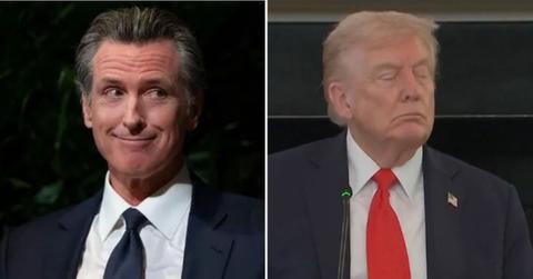 gavin newsom donald trump