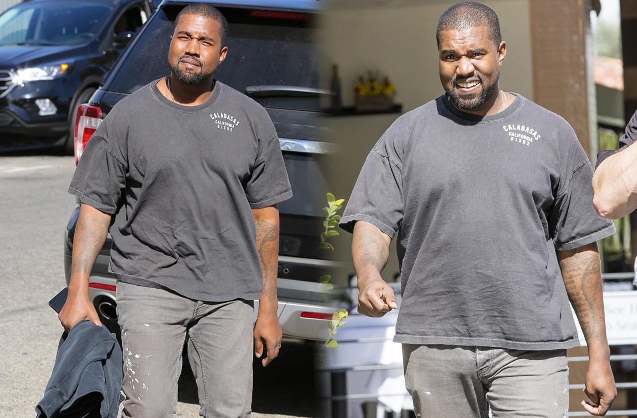 //kanye west hires kardashian trainer lose weight pp