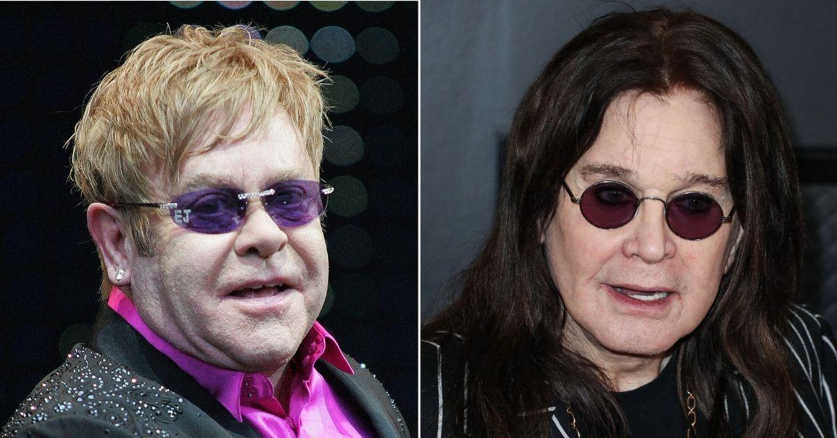 picture of Elton John and Ozzy Osbourne