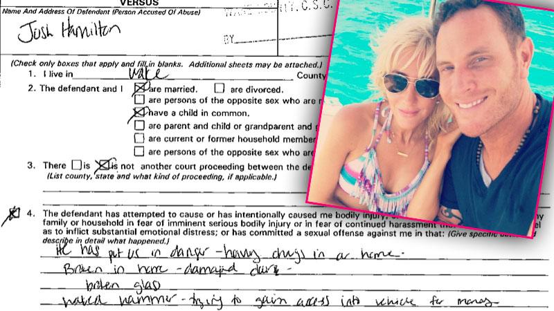 RHOC Katie Hamilton Josh Cocaine Restraining Order