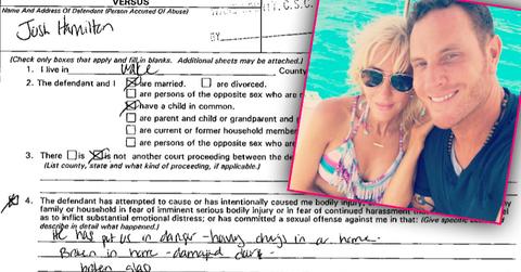 RHOC Katie Hamilton Josh Cocaine Restraining Order