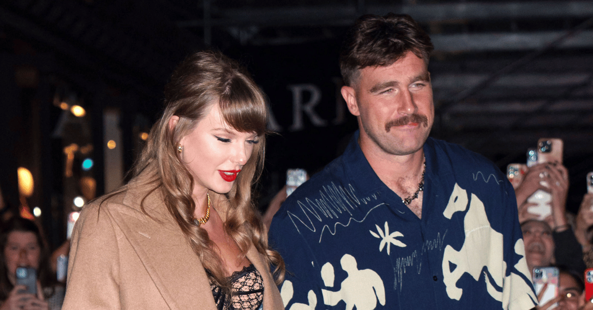 Photo of Taylor Swift and Travis Kelce