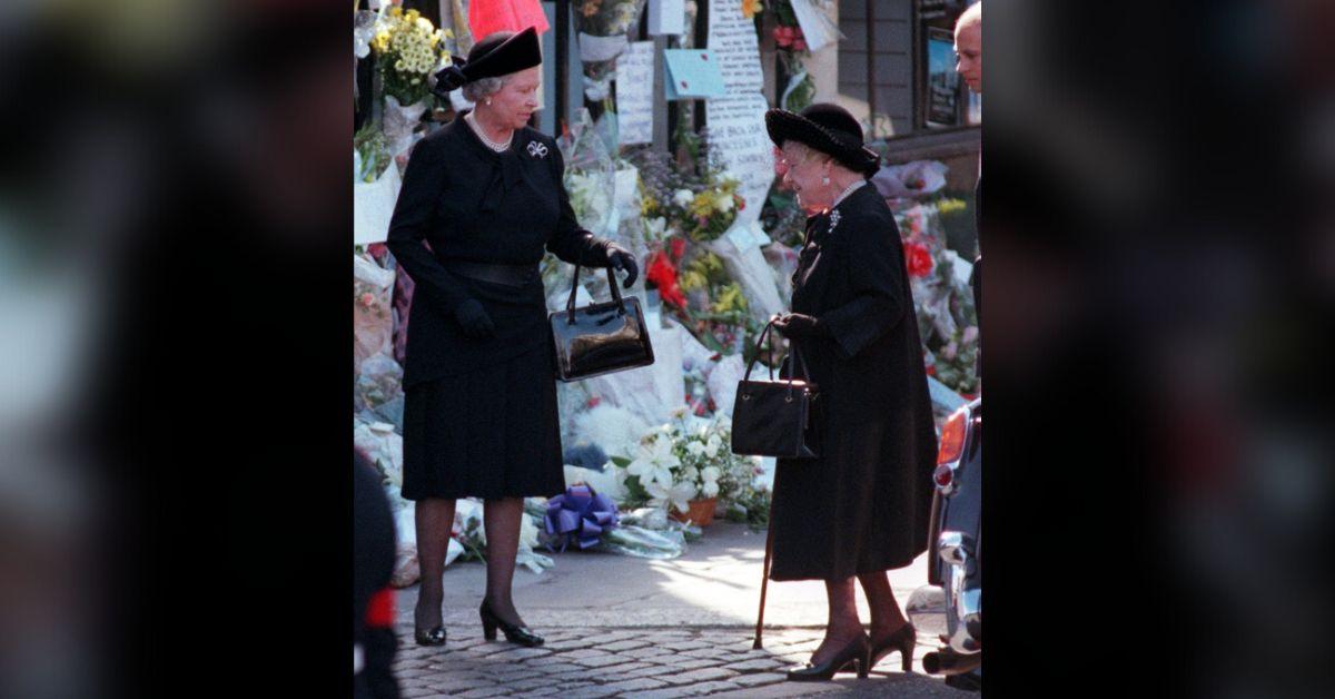 Photo of Queen Elizabeth II and the Queen Mother