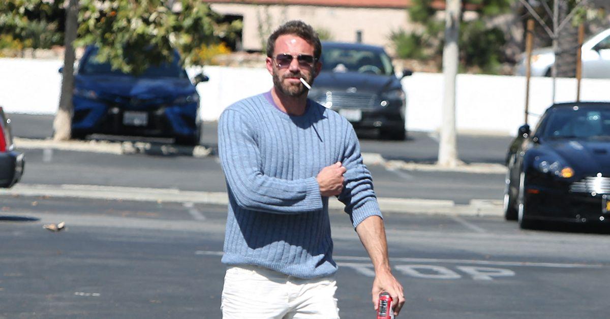 ben affleck smoking photos promised j lo quit marriage trouble
