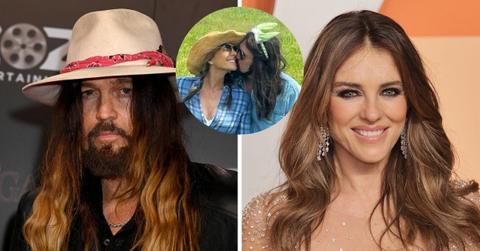 Composite photo of Billy Ray Cyrus, Elizabeth Hurley