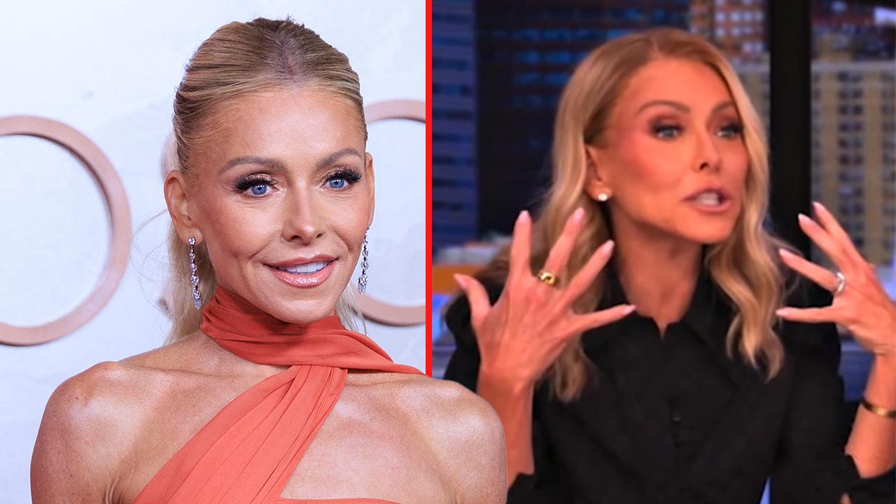 Kelly Ripa remembered the awkward moment when she found a bug in her food at a restaurant.