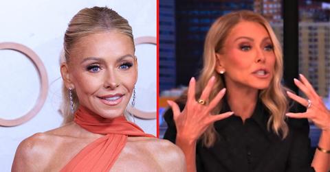 Kelly Ripa remembered the awkward moment when she found a bug in her food at a restaurant.