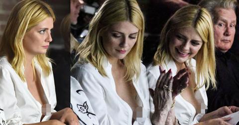 Mischa Barton Has Wardrobe Malfunction