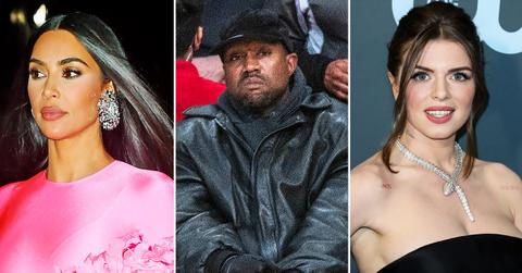 kim kardashian not paying attention kanye west julia fox antics hopes doesnt get hurt pete davidson r
