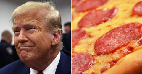 trump pizza