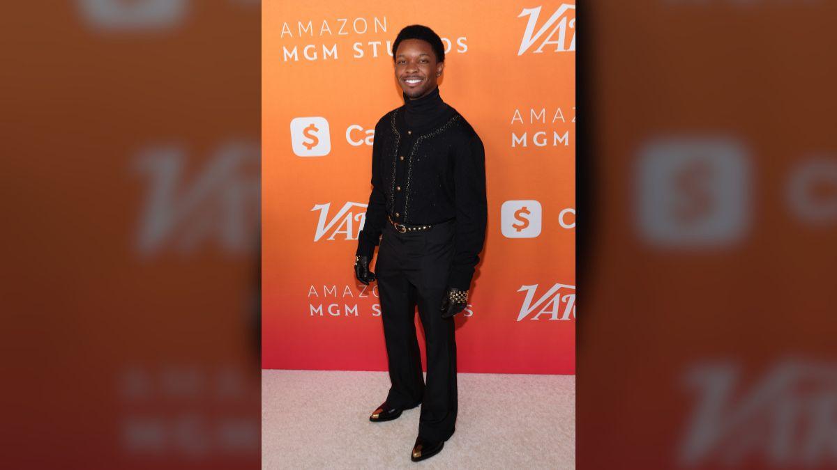 D4vd on red carpet