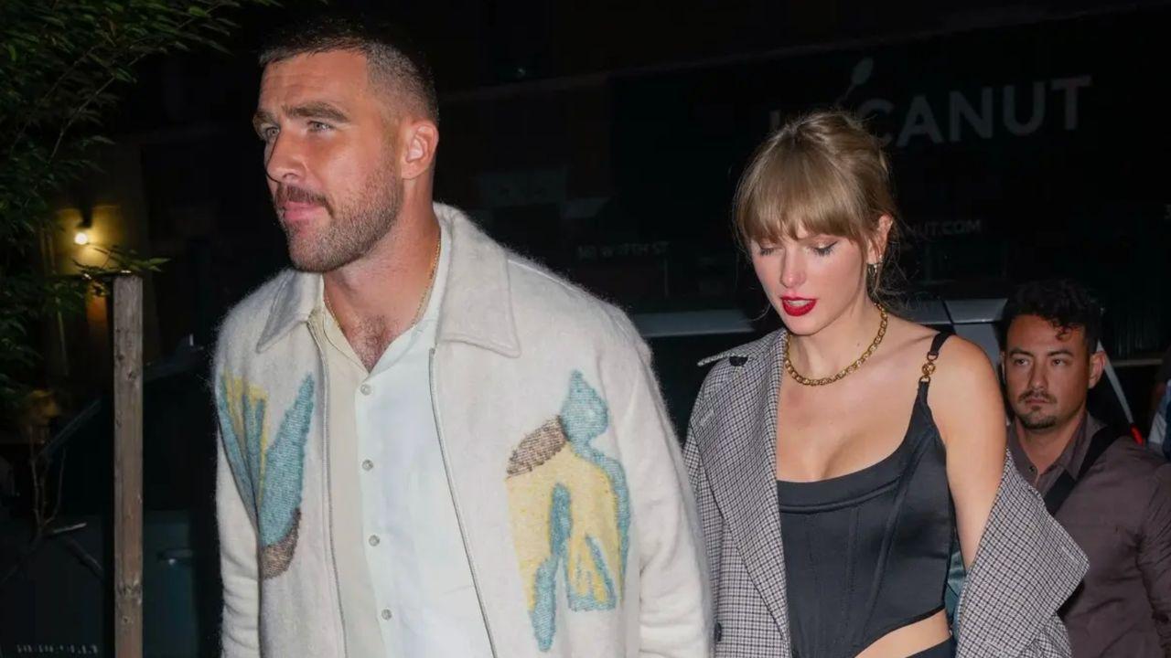 Photo of Taylor Swift and Travis Kelce