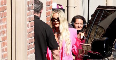 khloe kardashian arrives in nyc for rumored first met gala