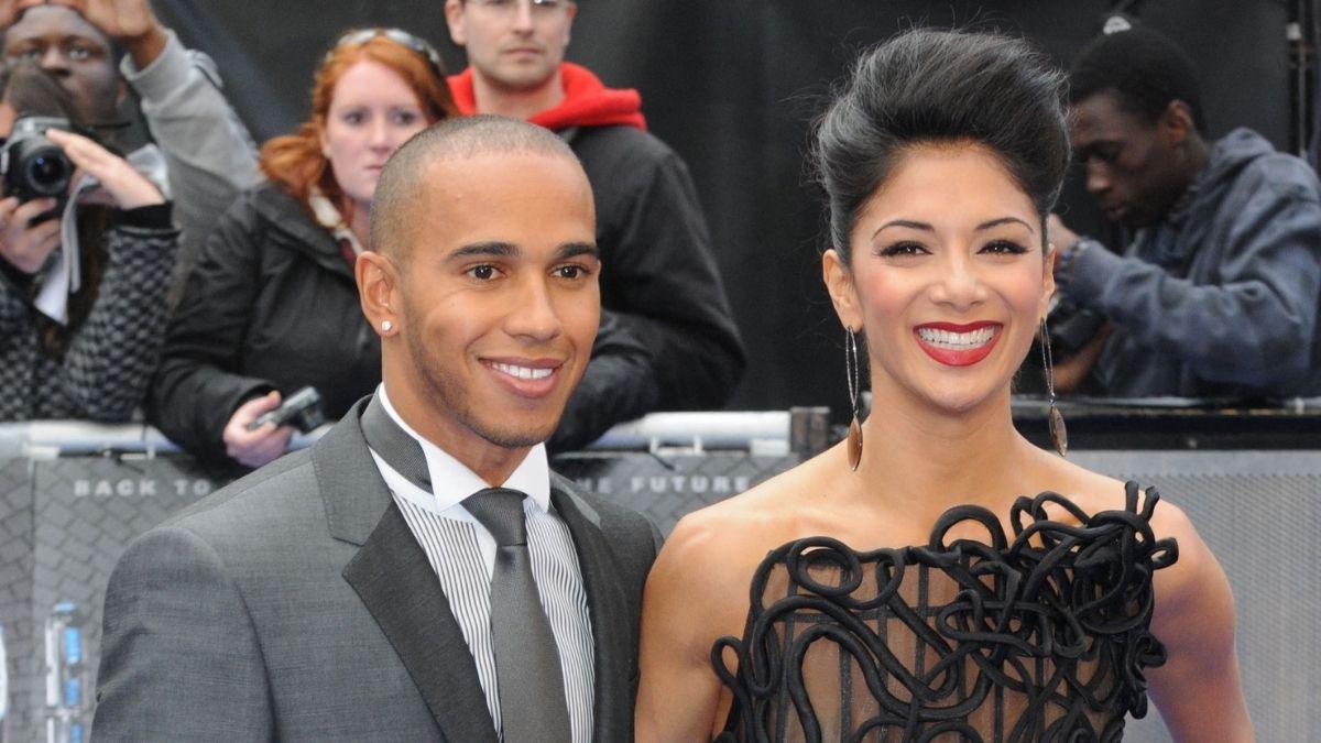 picture of Lewis Hamilton and Nicole scherzinger