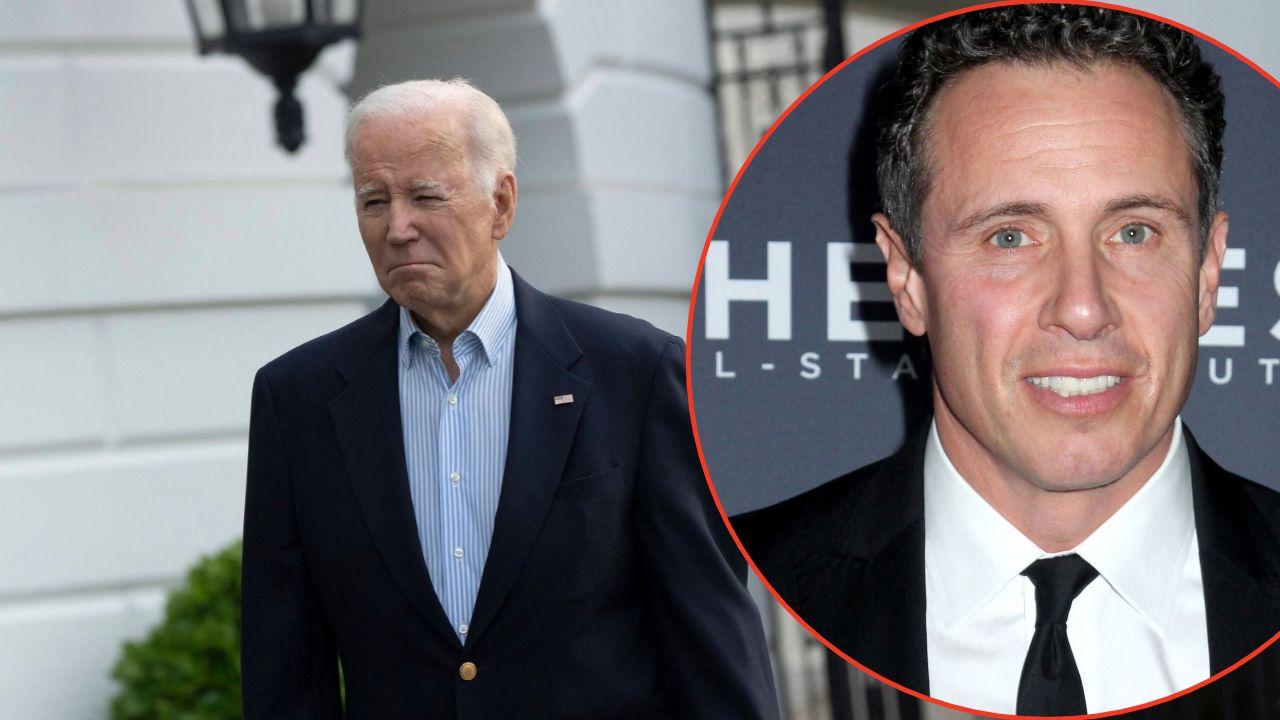 Photo of Chris Cuomo, Joe Biden
