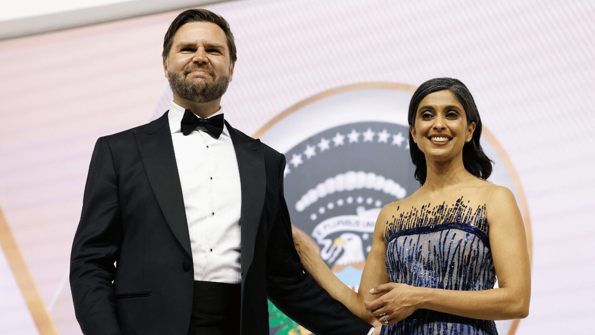 Photo of J.D. and Usha Vance